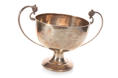 Lot 986 - GEORGE V SILVER 'THE ALDERSHOT SHOW' TROPHY