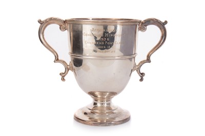 Lot 987 - GEORGE V SILVER TROPHY