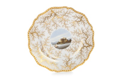 Lot 1304 - FLIGHT, BARR & BARR, WORCESTER PORCELAIN CABINET PLATE