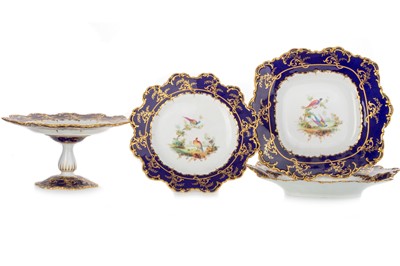 Lot 1302 - ROYAL CROWN DERBY PART DESSERT SERVICE