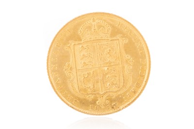 Lot 76 - VICTORIA GOLD HALF SOVEREIGN