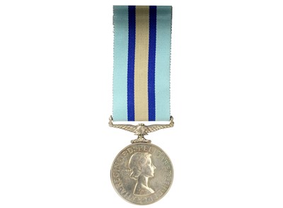 Lot 34 - QEII ROYAL OBSERVER CORPS MEDAL, AWARDED TO OBS (W) T S SWINFORD