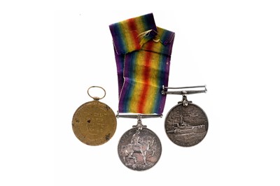 Lot 36 - WWI AND LONG SERVICE MEDAL GROUP