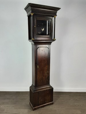 Lot 976 - GEORGE III LONGCASE CLOCK