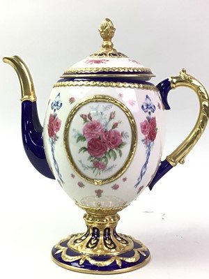 Lot 255 - 'THE FABERGE IMPERIAL TEAPOT'
