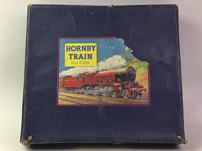 Lot 267 - HORNBY O GAUGE CLOCKWORK M1 GOODS SET