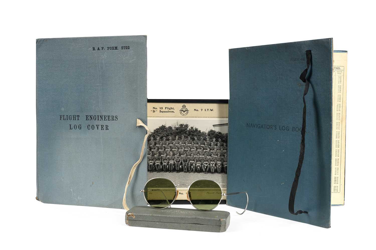 Lot 18 - PAIR OF MARK VIII A AIRCREW ANTI-GLARE SPECTACLES