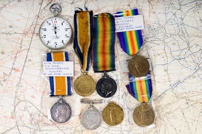Lot 42 - COLLECTION OF WWI SERVICE MEDALS
