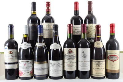 Lot 249 - 12 BOTTLES OF VINTAGE RED WINE