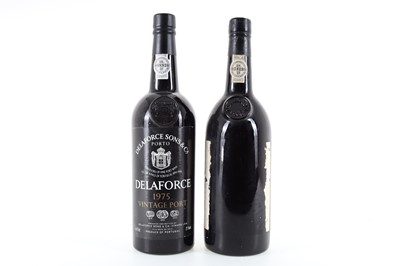 Lot 241 - GRAHAM'S 1983 VINTAGE AND DELAFORCE 1975 VINTAGE