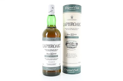 Lot 246 - LAPHROAIG 10 YEAR OLD ORIGINAL CASK STRENGTH 1L