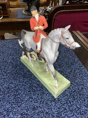 Lot 1329 - DORIS LINDNER FOR ROYAL WORCESTER, HUNTSMAN AND HOUND