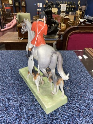 Lot 1329 - DORIS LINDNER FOR ROYAL WORCESTER, HUNTSMAN AND HOUND