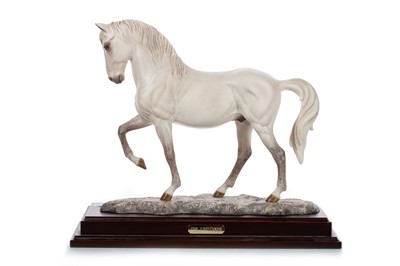 Lot 1334 - SHANE RIDGE FOR ROYAL DOULTON, THE LIPIZZANER HORSE