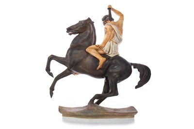 Lot 1337 - BERNARD WINSKILL FOR ROYAL WORCESTER, ALEXANDER THE GREAT