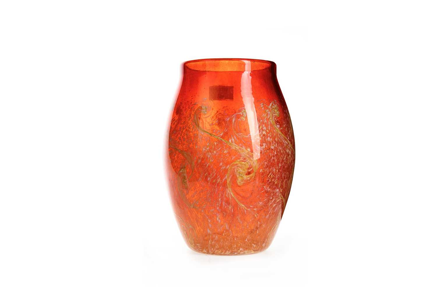 Lot 482 - JOHN MONCRIEFF LTD., MONART GLASS VASE
