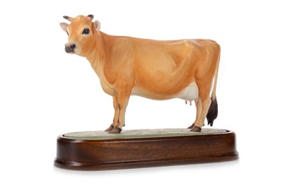 Lot 1356 - DORIS LINDNER FOR ROYAL WORCESTER, JERSEY COW