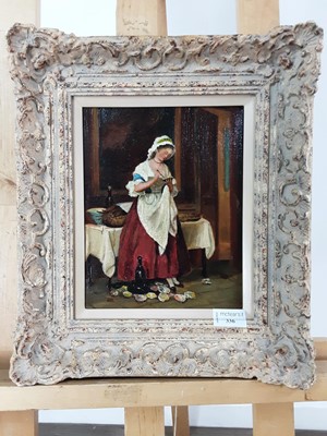 Lot 336 - LADY IN RED