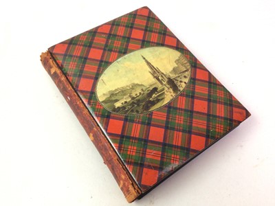 Lot 536 - TARTAN WARE BOOK