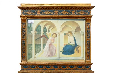 Lot 1239 - RELIGIOUS PRINT, AFTER FRA ANGELICO - THE ANNUNCIATION