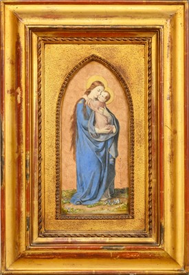 Lot 1239 - RELIGIOUS PRINT, AFTER FRA ANGELICO - THE ANNUNCIATION