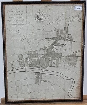 Lot 1291 - PLAN OF THE CITY OF GLASGOW