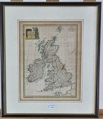 Lot 706 - THREE MAPS OF THE BRITISH ISLES