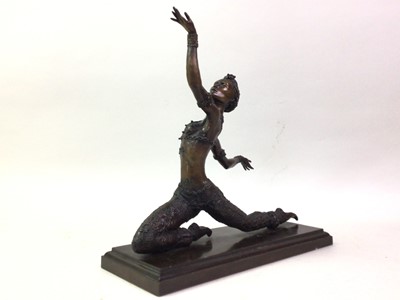 Lot 507 - BRONZE FIGURE