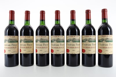 Lot 16 - 7 BOTTLES OF CHATEAU PAVIE 1985 SAINT-EMILION 1ER GRAND CRU CLASSE