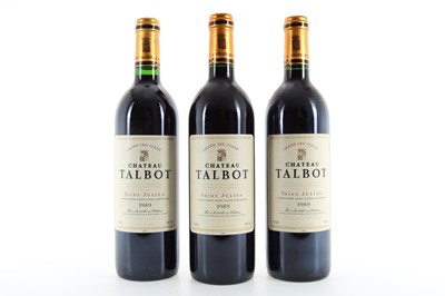 Lot 27 - CHATEAU TALBOT 1989 SAINT-JULIEN GRAND CRU CLASSE