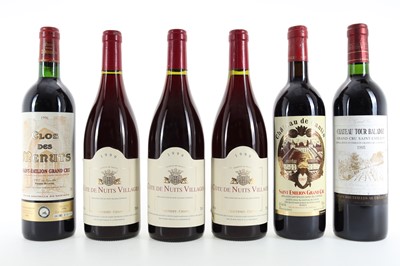 Lot 45 - 6 BOTTLES OF FRENCH RED WINE