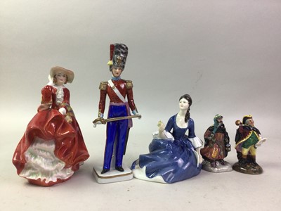 Lot 588 - GROUP OF CERAMIC FIGURES