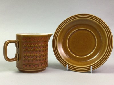 Lot 594 - HORNSEA SAFFRON PATTERN COFFEE SET