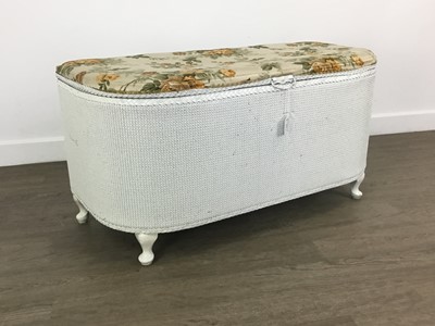 Lot 564 - WICKER OTTOMAN