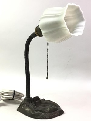 Lot 570 - ART NOUVEAU TABLE LAMP