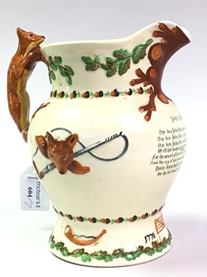 Lot 604 - CROWN DEVON MUSICAL JUG