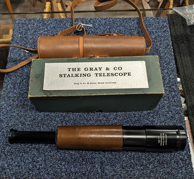 Lot 43 - THE GRAY & CO. STALKING TELESCOPE