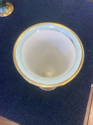 Lot 498 - NORITAKE, PAIR OF ART DECO VASES