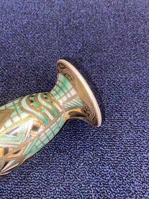 Lot 498 - NORITAKE, PAIR OF ART DECO VASES