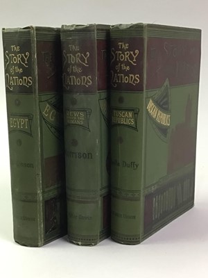 Lot 607 - SET OF THE STORY OF NATIONS VOLUMES