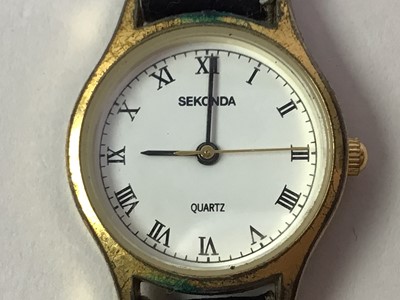 Lot 655 - COLLECTION OF WATCHES AND COSTUME JEWELLERY