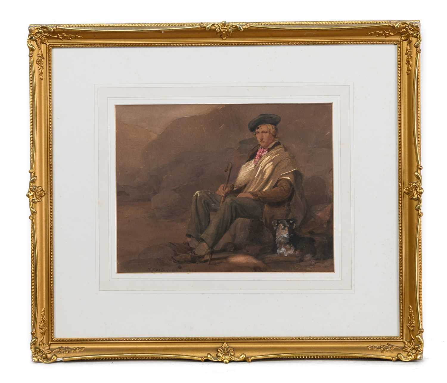 Lot 738 - KENNETH MACLEAY (SCOTTISH 1802 - 1872)