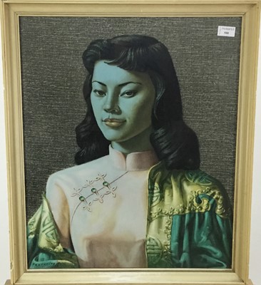 Lot 500 - AFTER VLADIMIR TRETCHIKOFF (RUSSIAN, 1913-2006), MISS WONG
