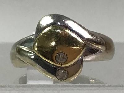 Lot 677 - GROUP OF NINE CARAT GOLD JEWELLERY