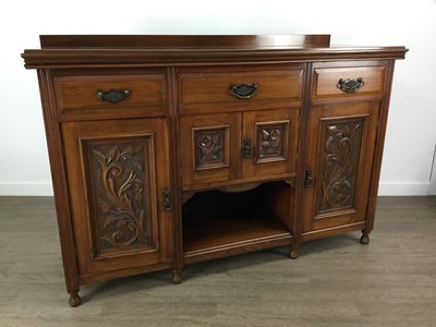 Lot 725 - WALNUT SIDEBOARD