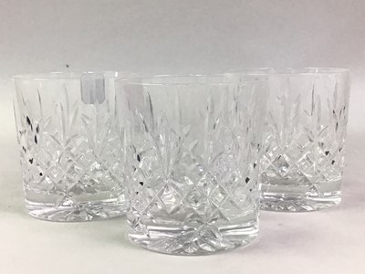 Lot 747 - GROUP OF CRYSTAL GLASSWARE