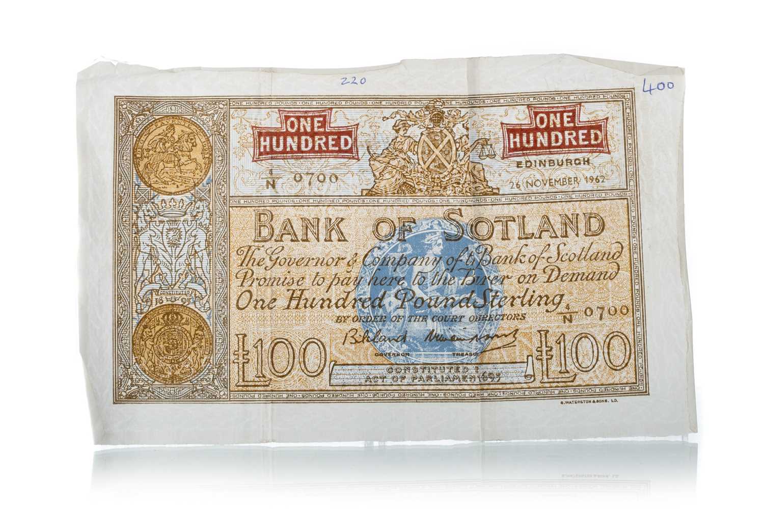 Lot 5 - BANK OF SCOTLAND