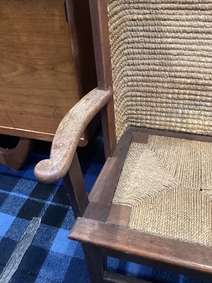 Lot 514 - OAK ORKNEY CHAIR