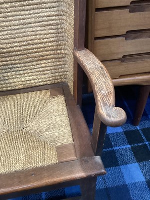 Lot 514 - OAK ORKNEY CHAIR
