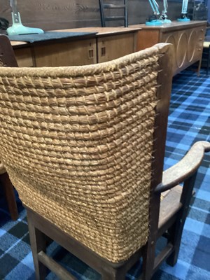 Lot 514 - OAK ORKNEY CHAIR